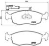 FIAT 71770962 Brake Pad Set, disc brake